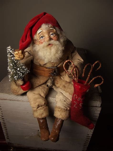 vintage santa doll|collectible santa dolls.